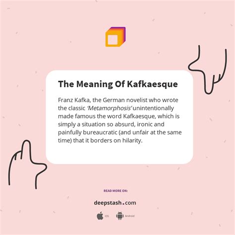 what makes something kafkaesque|kafkaesque meaning in malayalam pdf.